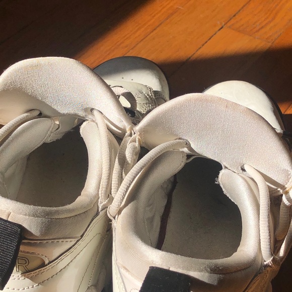 Nike Air More Money Los Angeles White High Top Sneaker Basketball Fashion - Picture 5 of 13